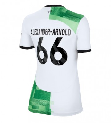 Liverpool Alexander-Arnold #66 Udebanetrøje Dame 2023-24 Kort ærmer